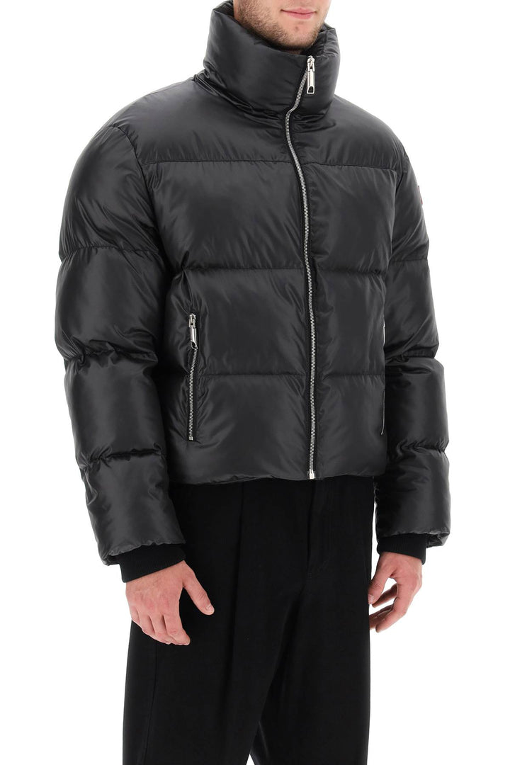 Cropped Puffer Jacket In Ripstop - Bally - Men