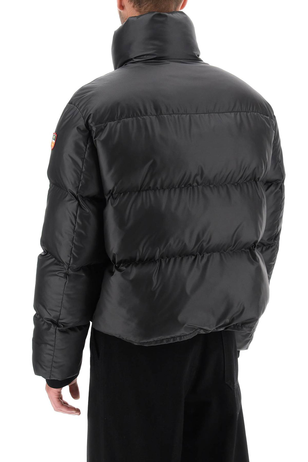 Cropped Puffer Jacket In Ripstop - Bally - Men