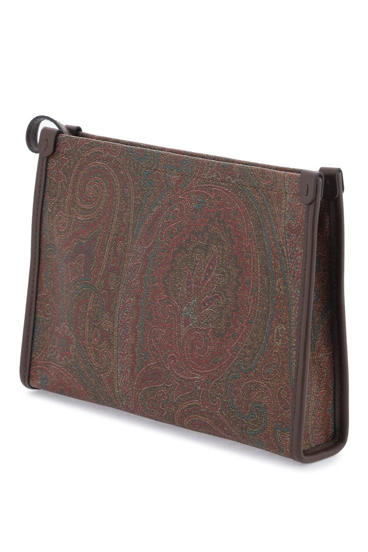 Paisley Pouch With Embroidery - Etro - Women