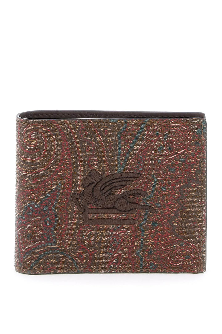 Paisley Bifold Wallet With Pegaso Logo - Etro - Women