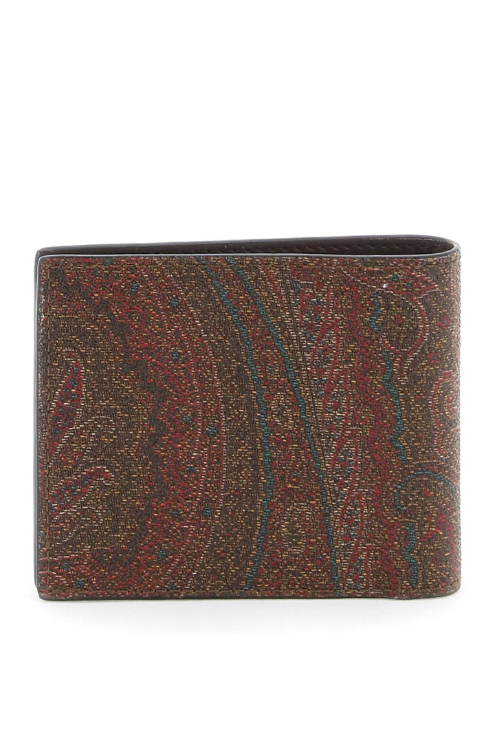 Paisley Bifold Wallet With Pegaso Logo - Etro - Women