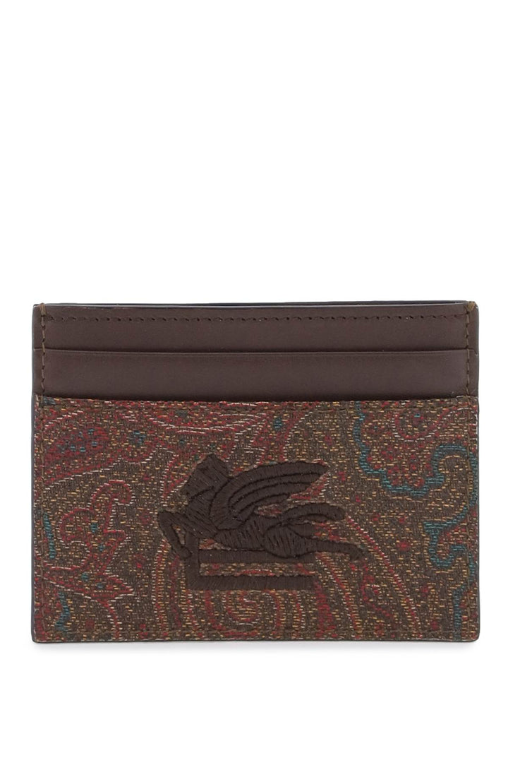 Paisley Card Holder - Etro - Men