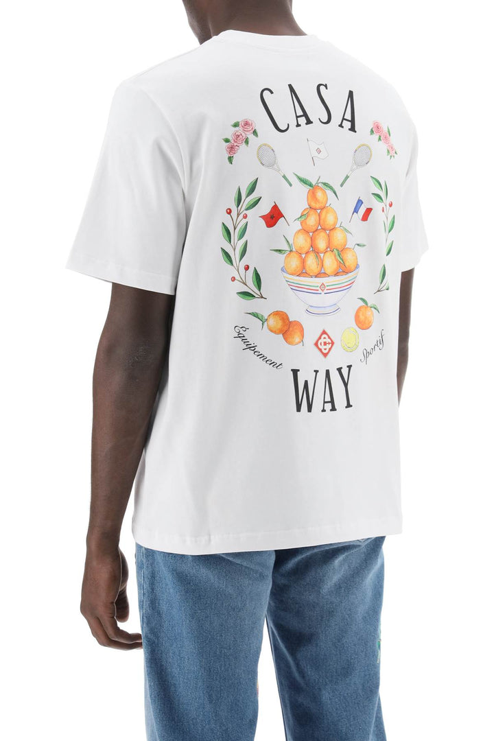 Casa Way Crew Neck T Shirt - Casablanca - Men