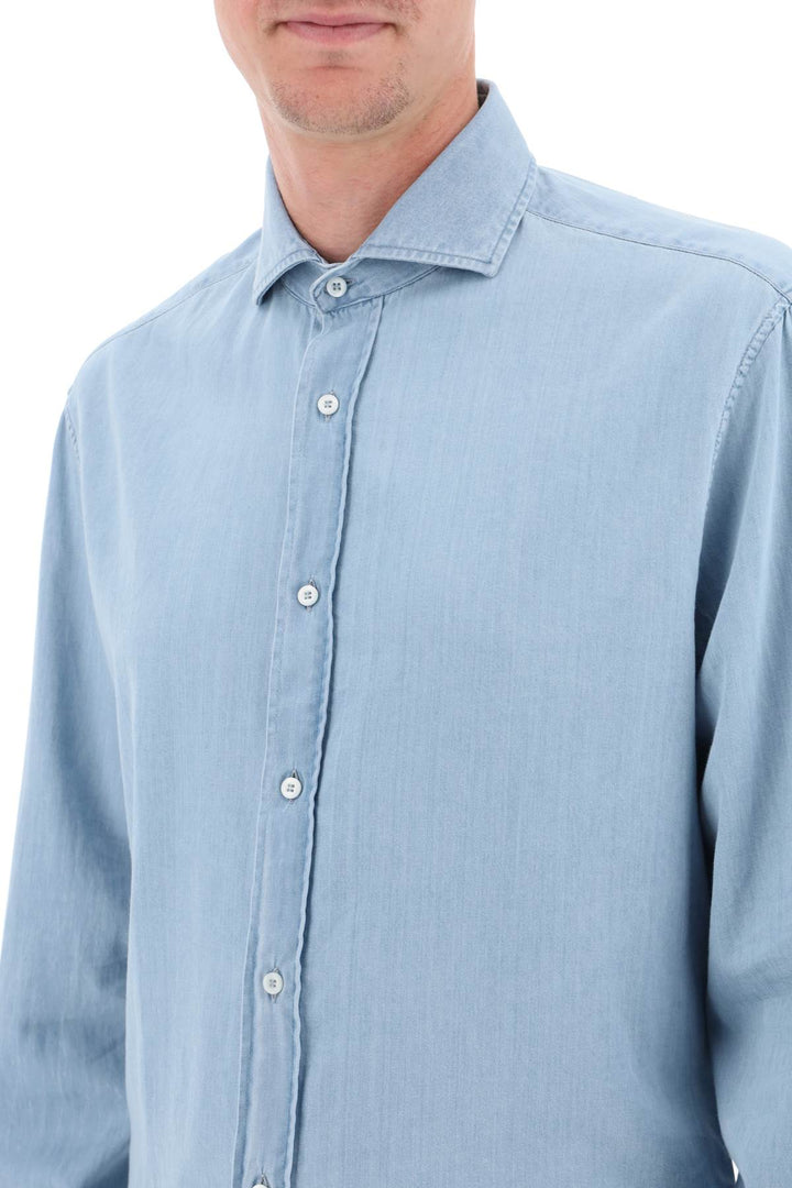 Chambray Shirt - Brunello Cucinelli - Men