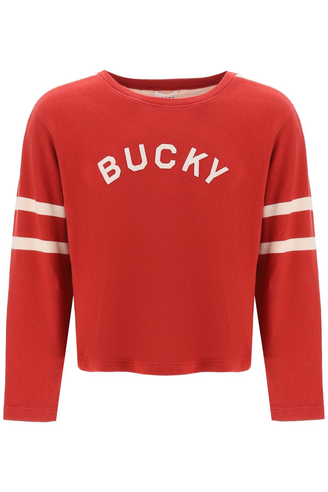 Bucky Two Tone Cotton Sweater - Bode - Men