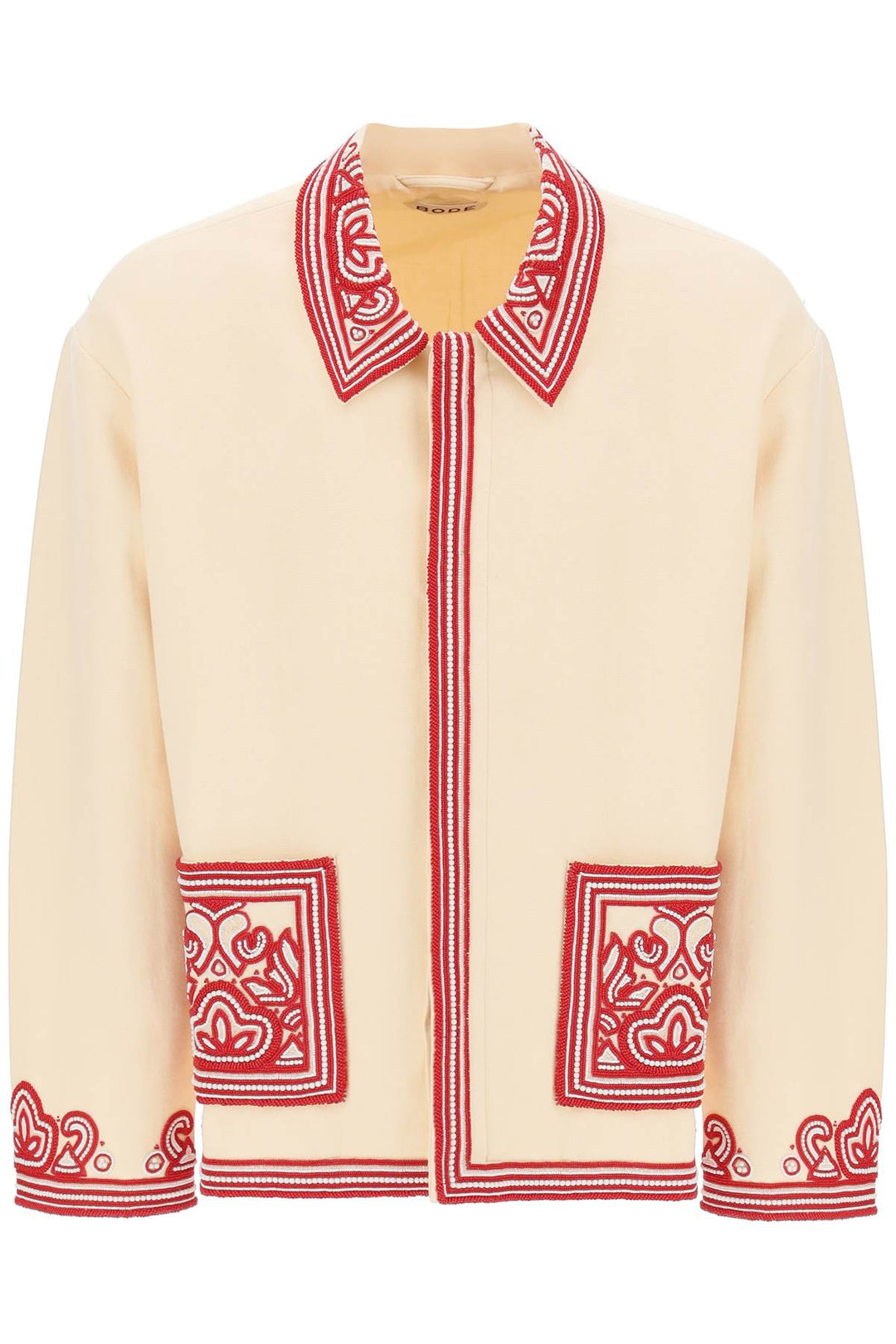 Flora Bead Embroidered Jacket - Bode - Men