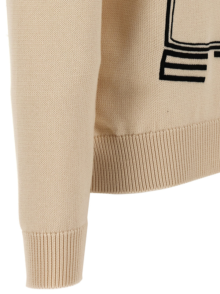 Etro Logo Embroidery Sweater Sweaters and Cardigans - Beige | 09b582c651c6cf0067af139a74eda33e28b6b68a