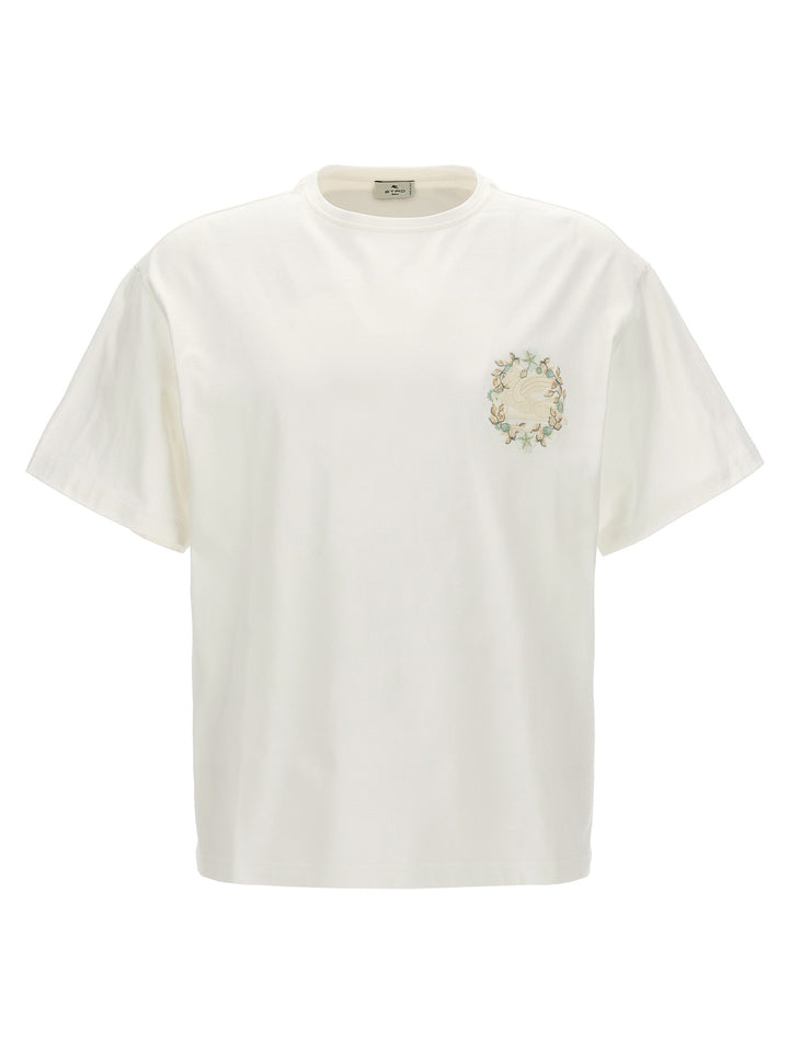 Logo Embroidery T-Shirt White