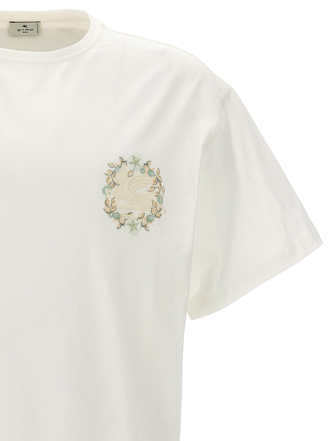 Logo Embroidery T-Shirt White