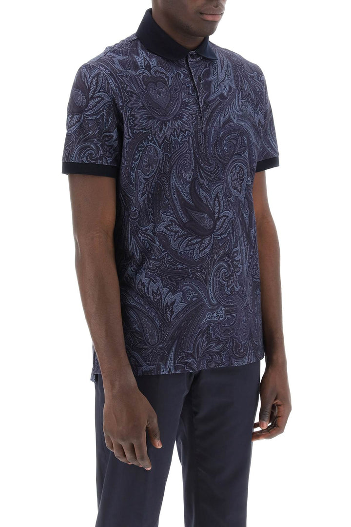 Polo Con Motivo Paisley - Etro - Men