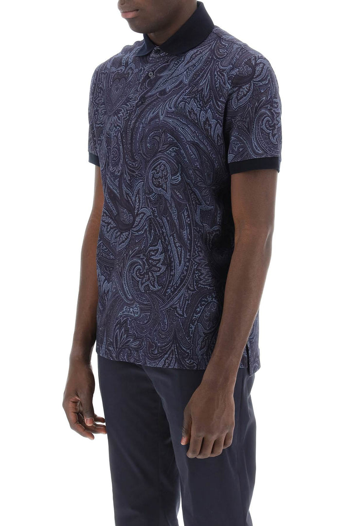 Polo Con Motivo Paisley - Etro - Men