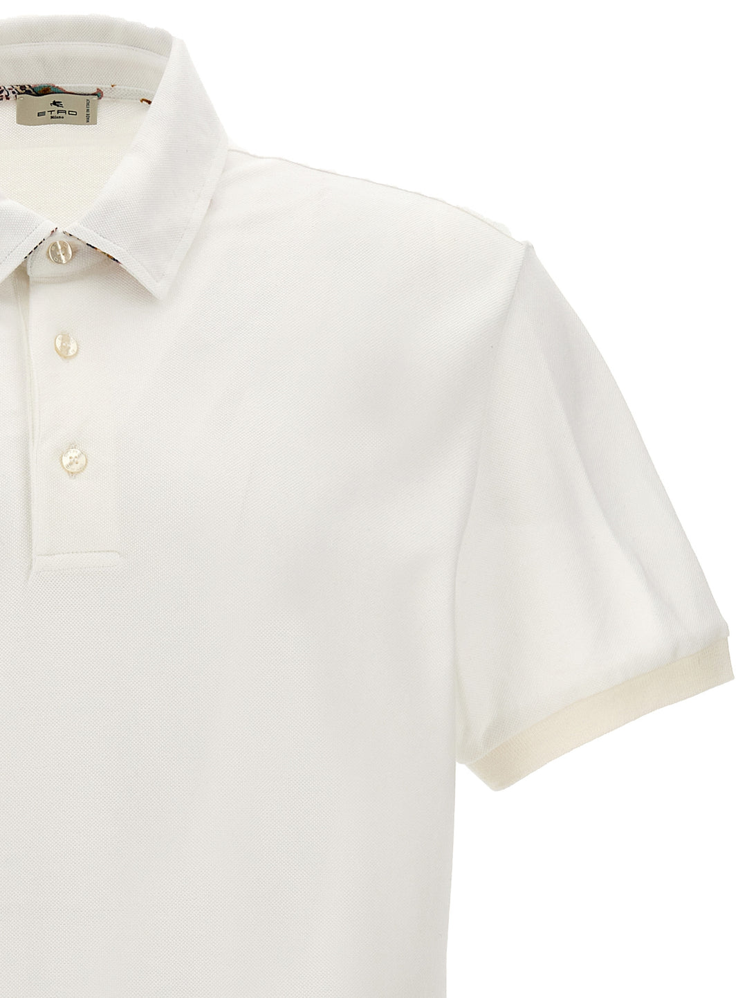 Logo  Shirt Polo White