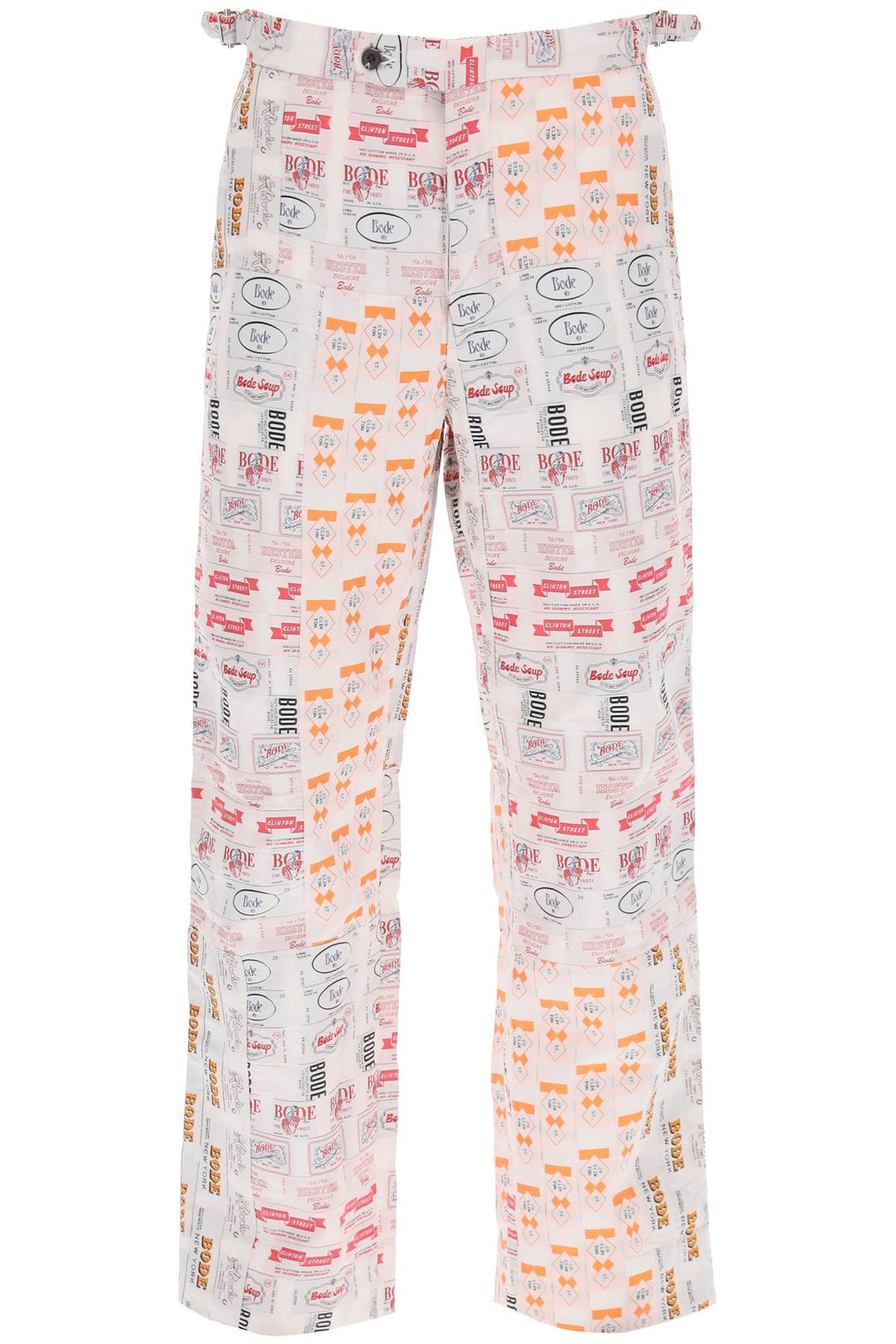 'Clinton Street Label' Patchwork Pants - Bode - Men