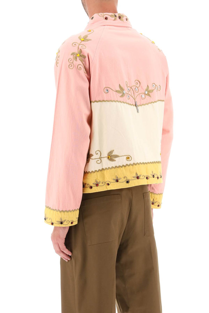 Embroidered Cotton Jacket - Bode - Men