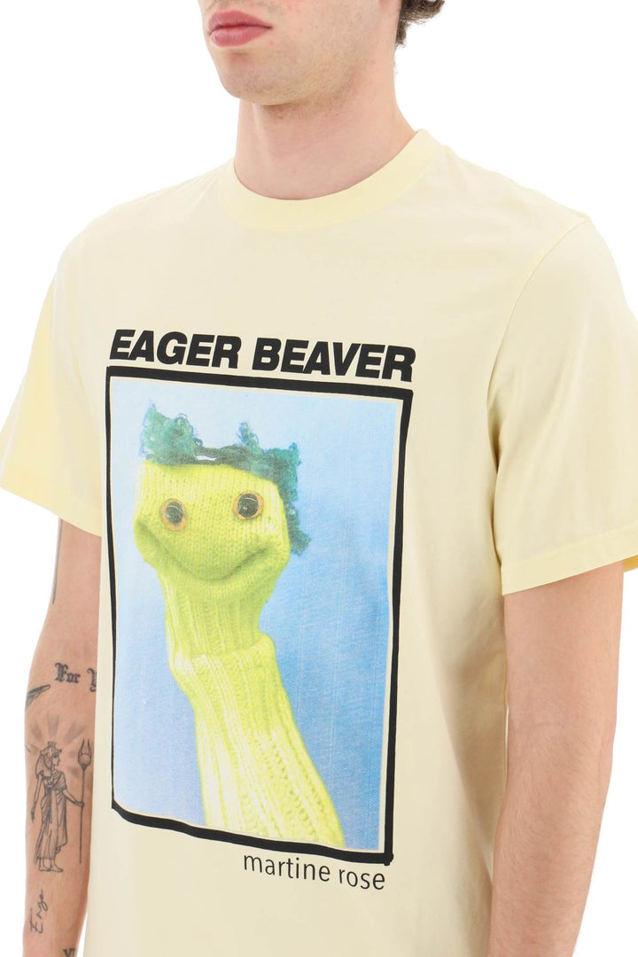 Eager Beaver T Shirt - Martine Rose - Men