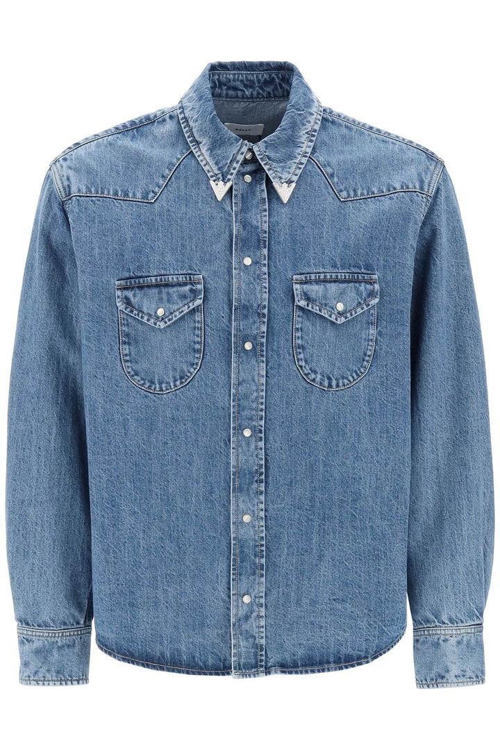 Denim Wstern Shirt - Bally - Men