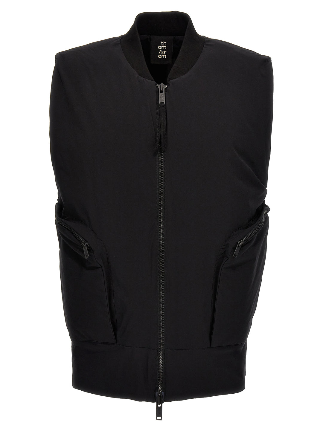 Nylon Vest Gilet Black