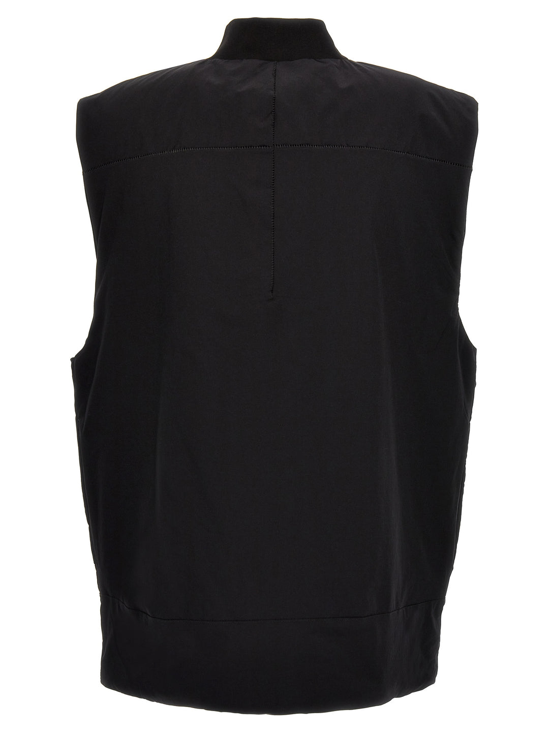 Nylon Vest Gilet Black