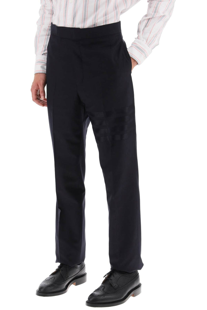 4 Bar Wool Trousers - Thom Browne - Men