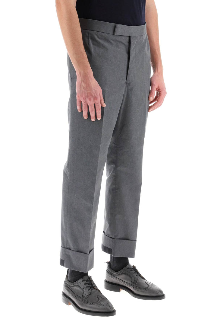 Cropped Tailoring Pants - Thom Browne - Men