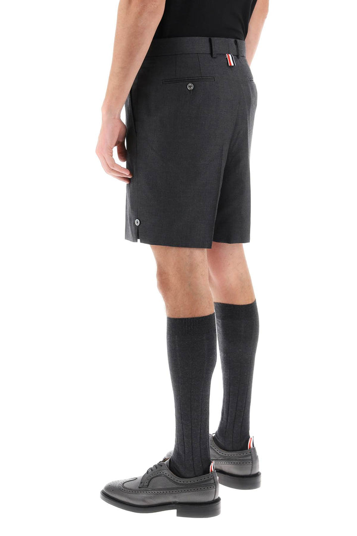 Light Wool Tailoring Shorts - Thom Browne - Men