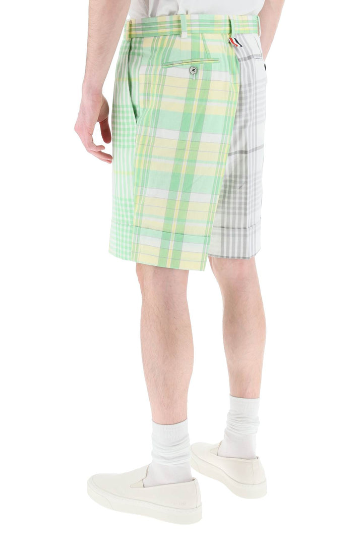 Funmix Madras Cotton Shorts - Thom Browne - Men