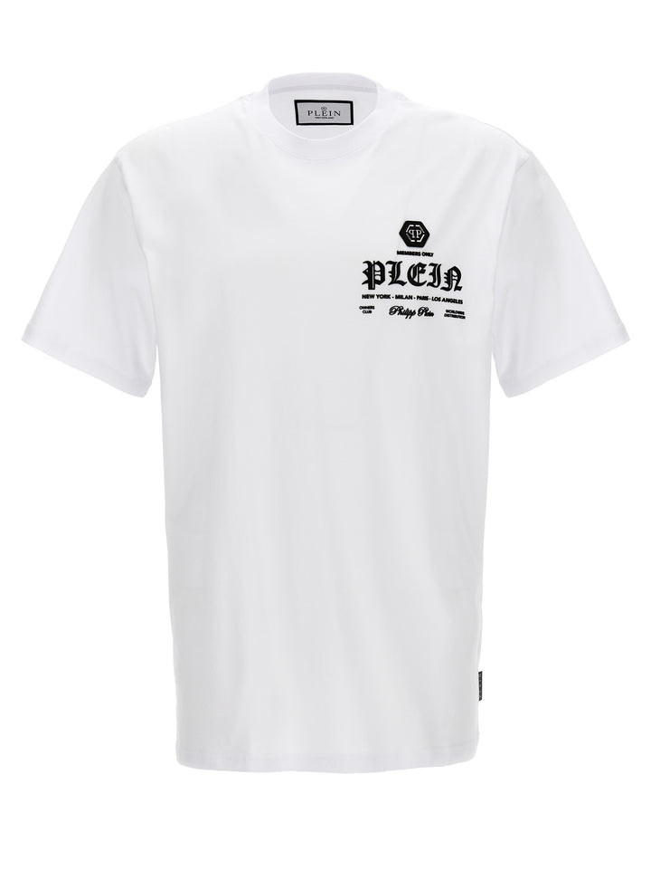 Rubberized Logo T-Shirt White