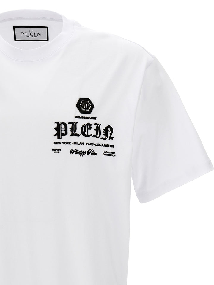 Rubberized Logo T-Shirt White