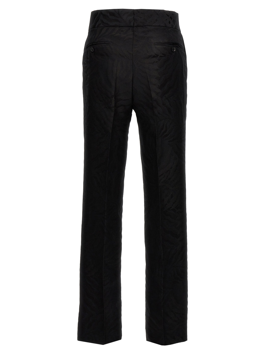 Jacquard Pants Black