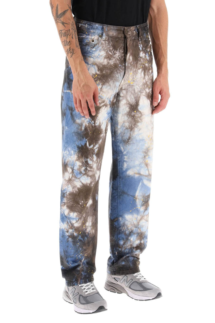 Mark Tie Dye Denim Pants - Darkpark - Men