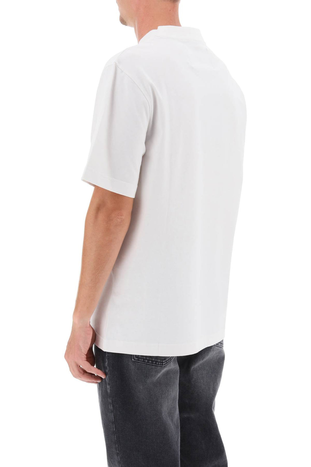 Maison Kitsuné Fox Beaufort Crew Neck T Shirt - Barbour - Men