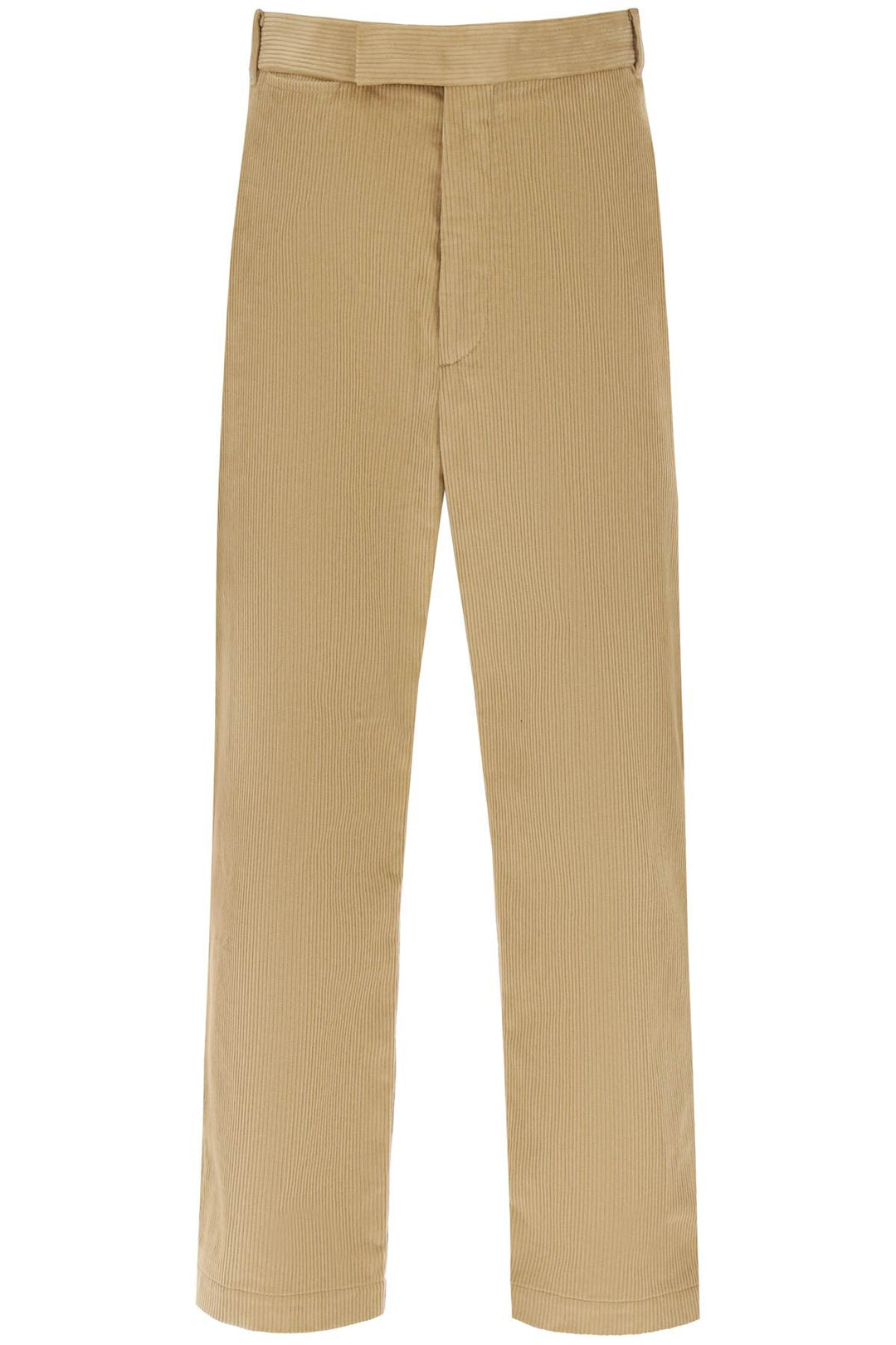 Cropped Pants In Corduroy - Thom Browne - Men