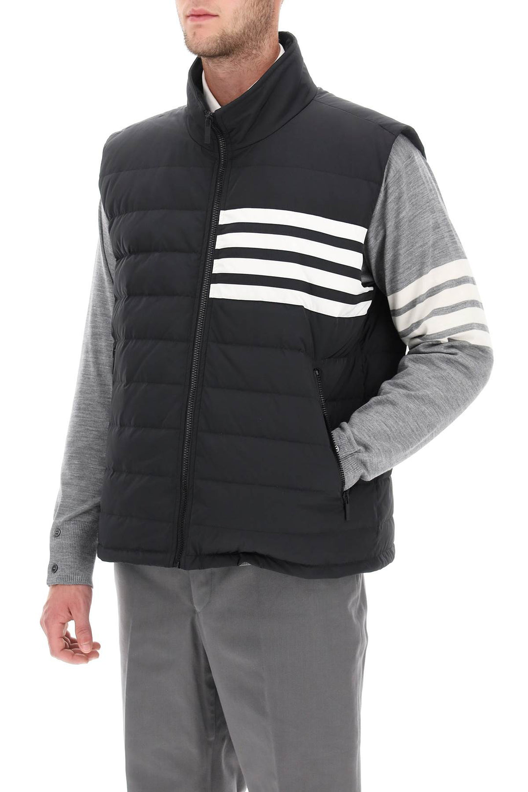 4 Bar Padded Vest - Thom Browne - Women