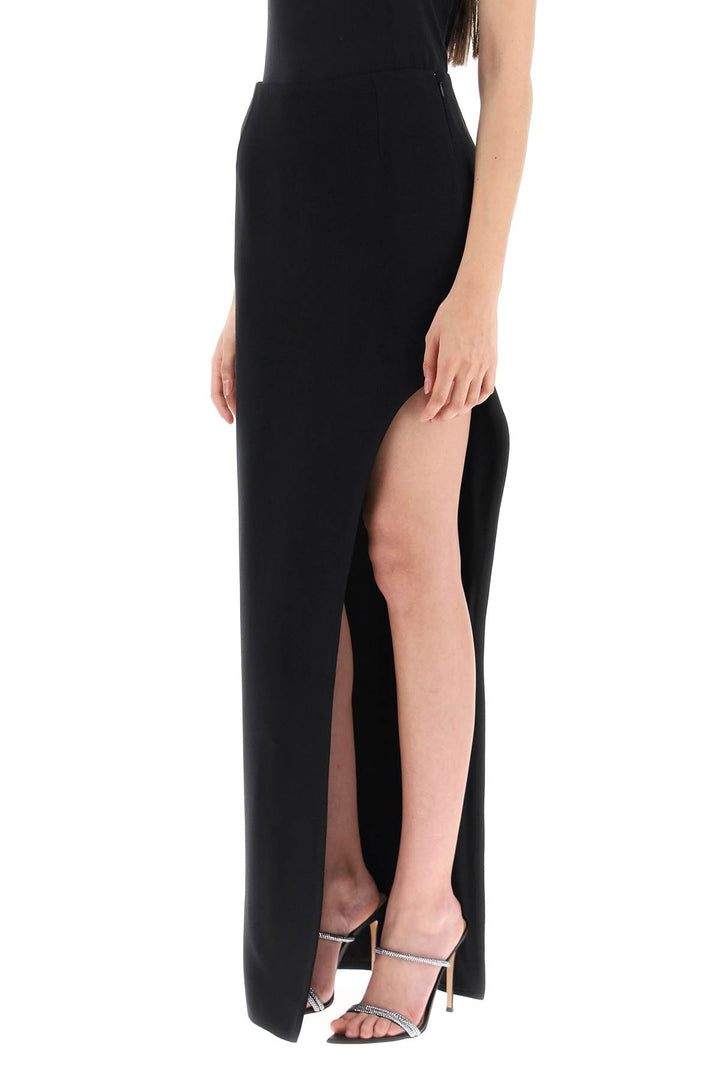 'Plaza' Skirt With Asymmetrical Hem - Mvp Wardrobe - Women