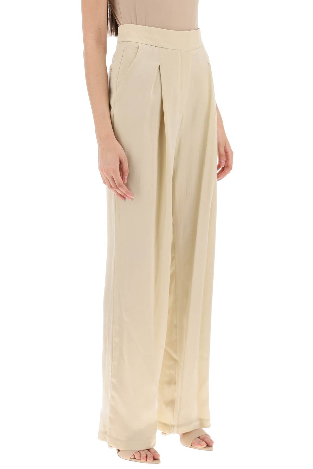 'Carmel' Pants With Straight Leg - Mvp Wardrobe - Women