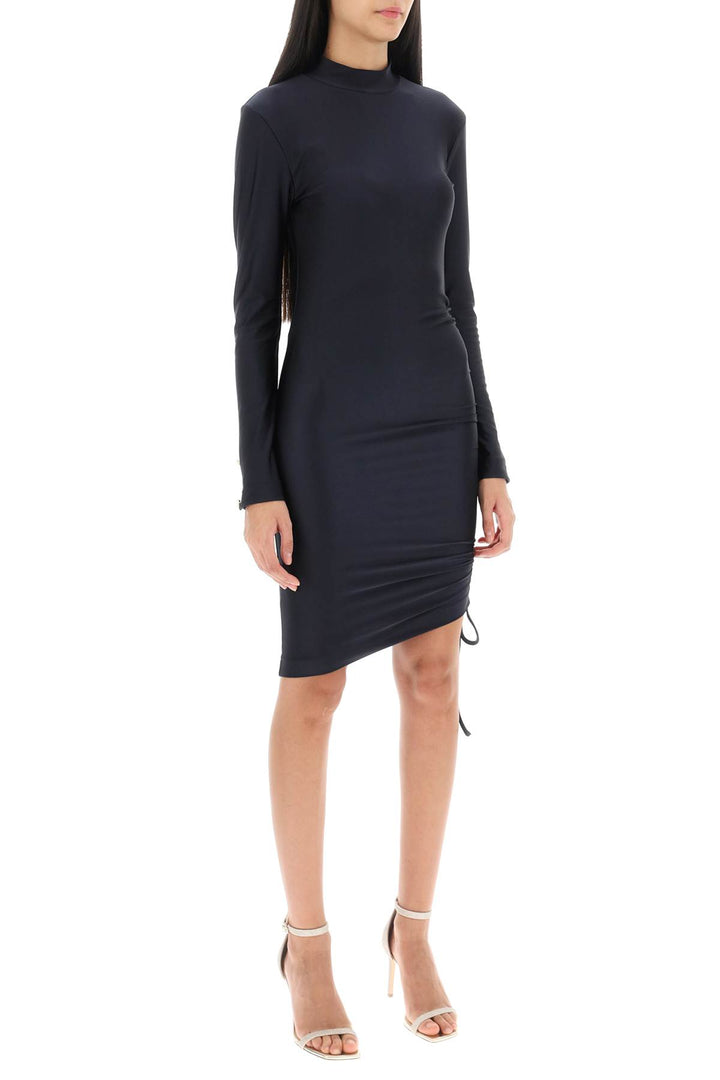 Marina Short Dress In Lycra - Mvp Wardrobe - Women