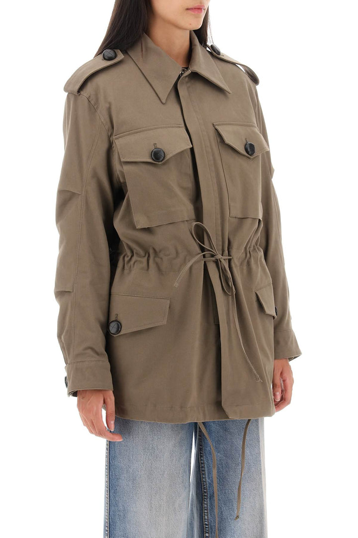 'Bigli' Cotton Field Jacket - Mvp Wardrobe - Women