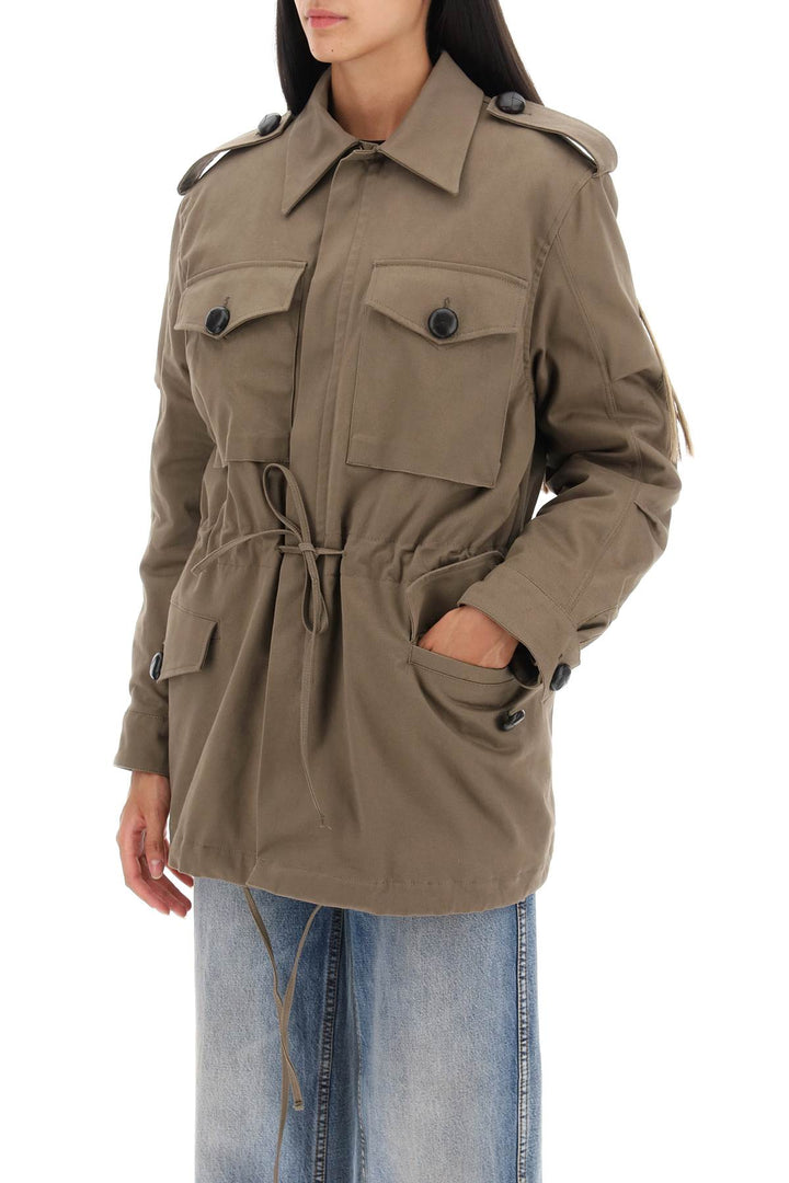 'Bigli' Cotton Field Jacket - Mvp Wardrobe - Women