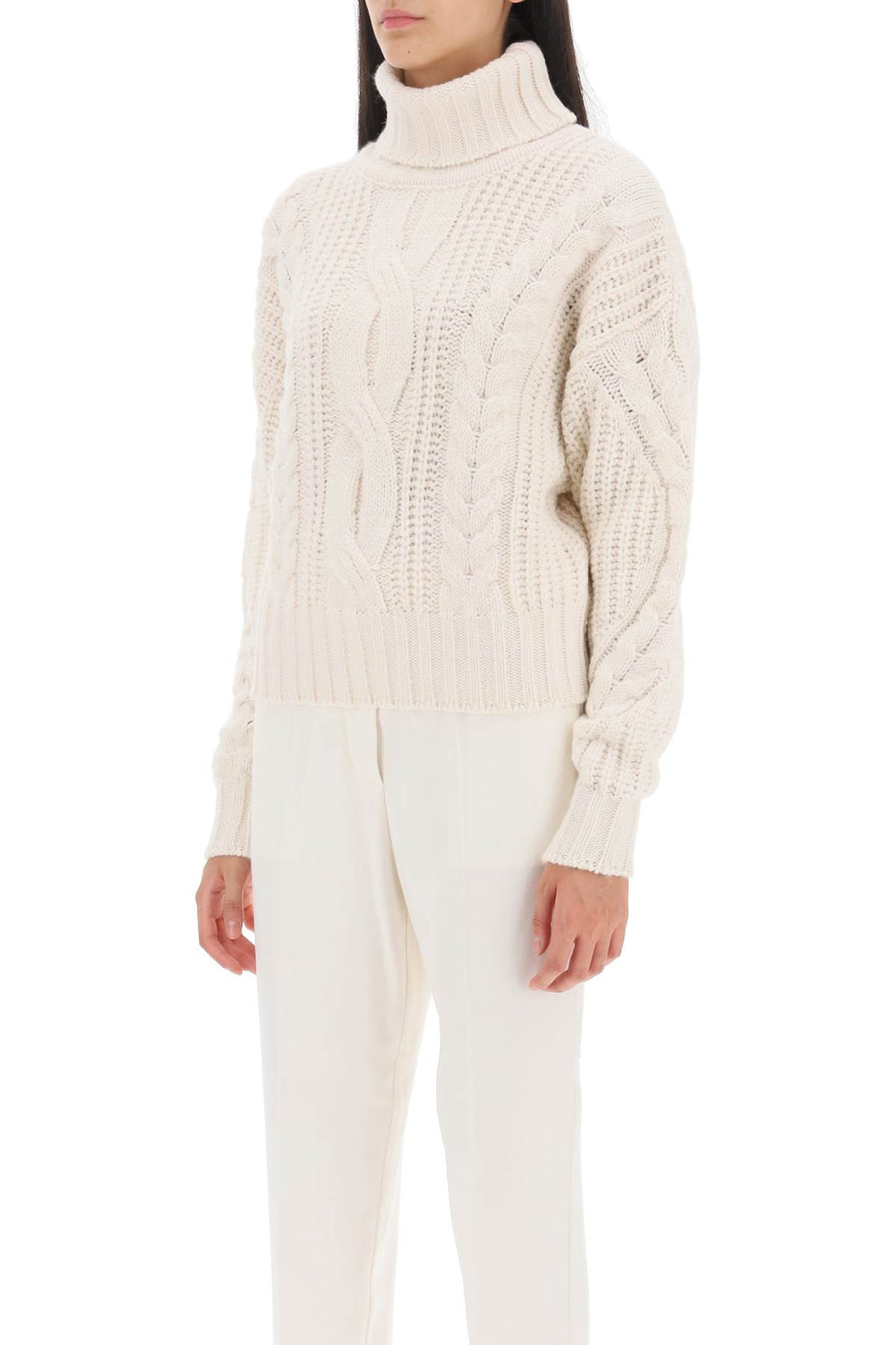 Visconti Cable Knit Sweater - Mvp Wardrobe - Women