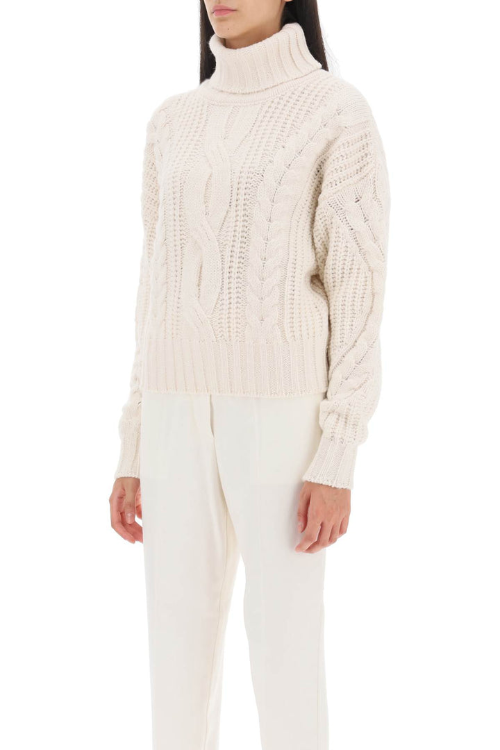 Visconti Cable Knit Sweater - Mvp Wardrobe - Women