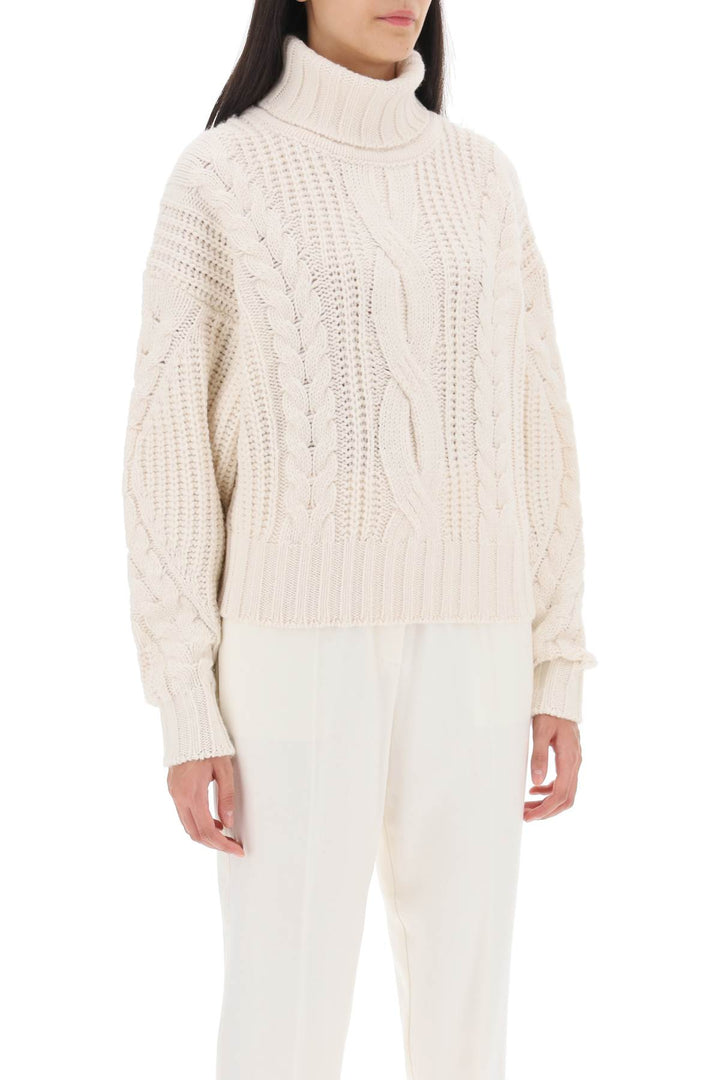 Visconti Cable Knit Sweater - Mvp Wardrobe - Women