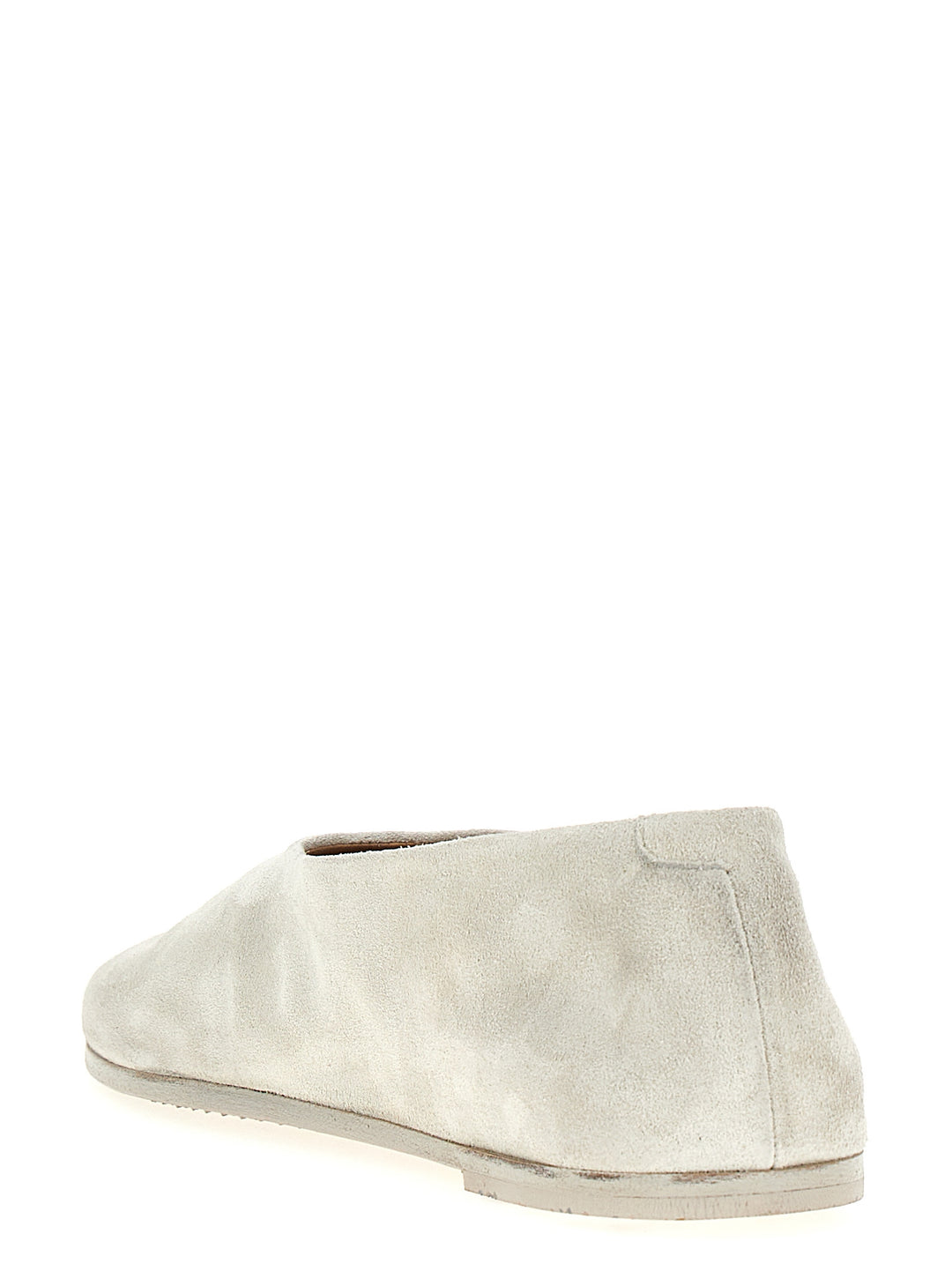 Coltellaccio Flat Shoes White