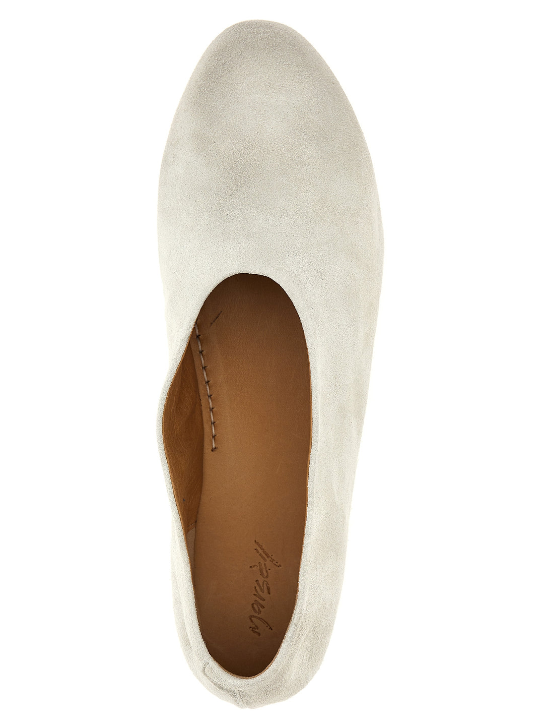 Coltellaccio Flat Shoes White