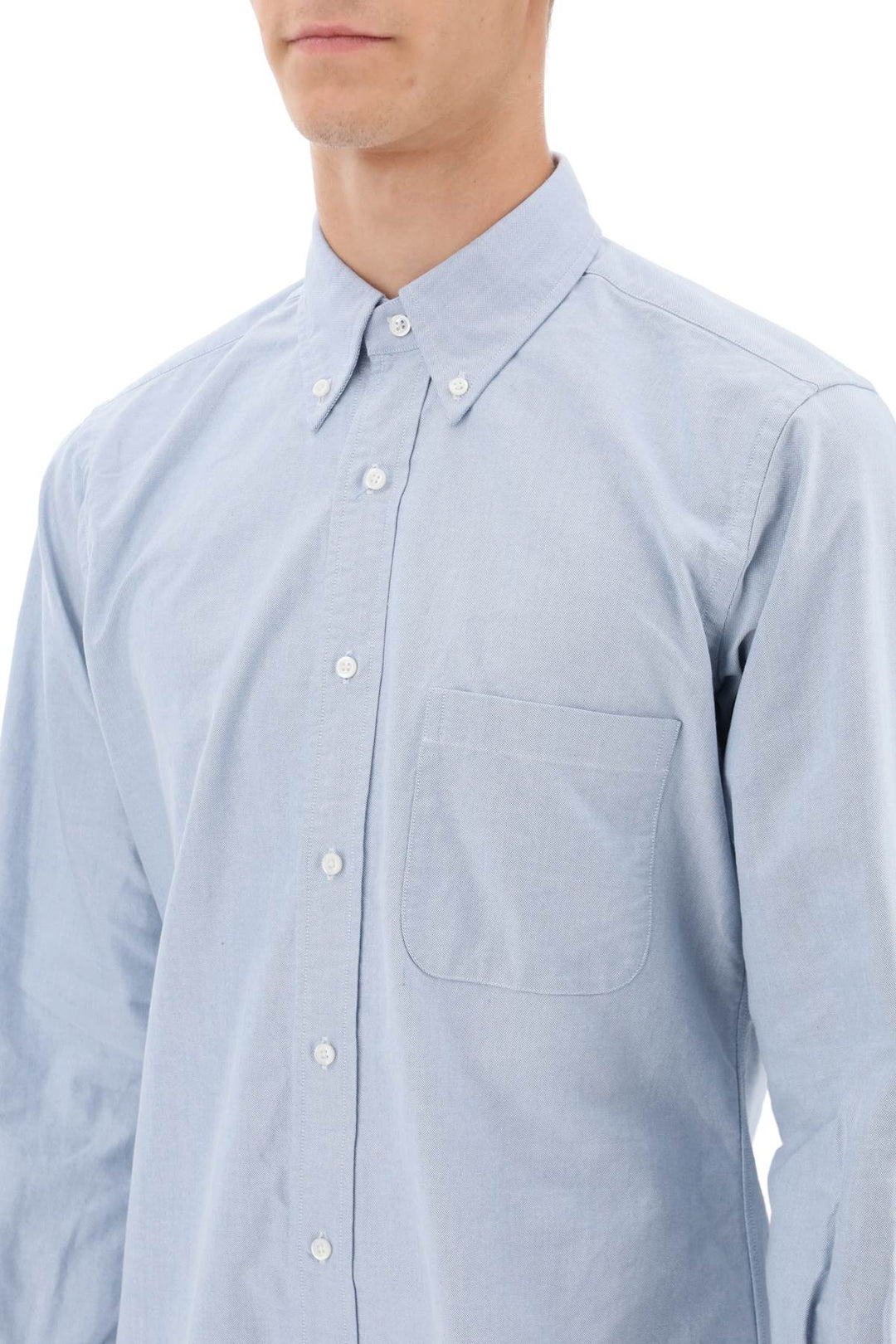 Oxford Cotton Button Down Shirt - Thom Browne - Men