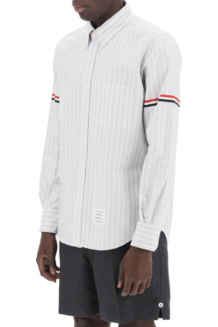 Striped Oxford Shirt - Thom Browne - Men