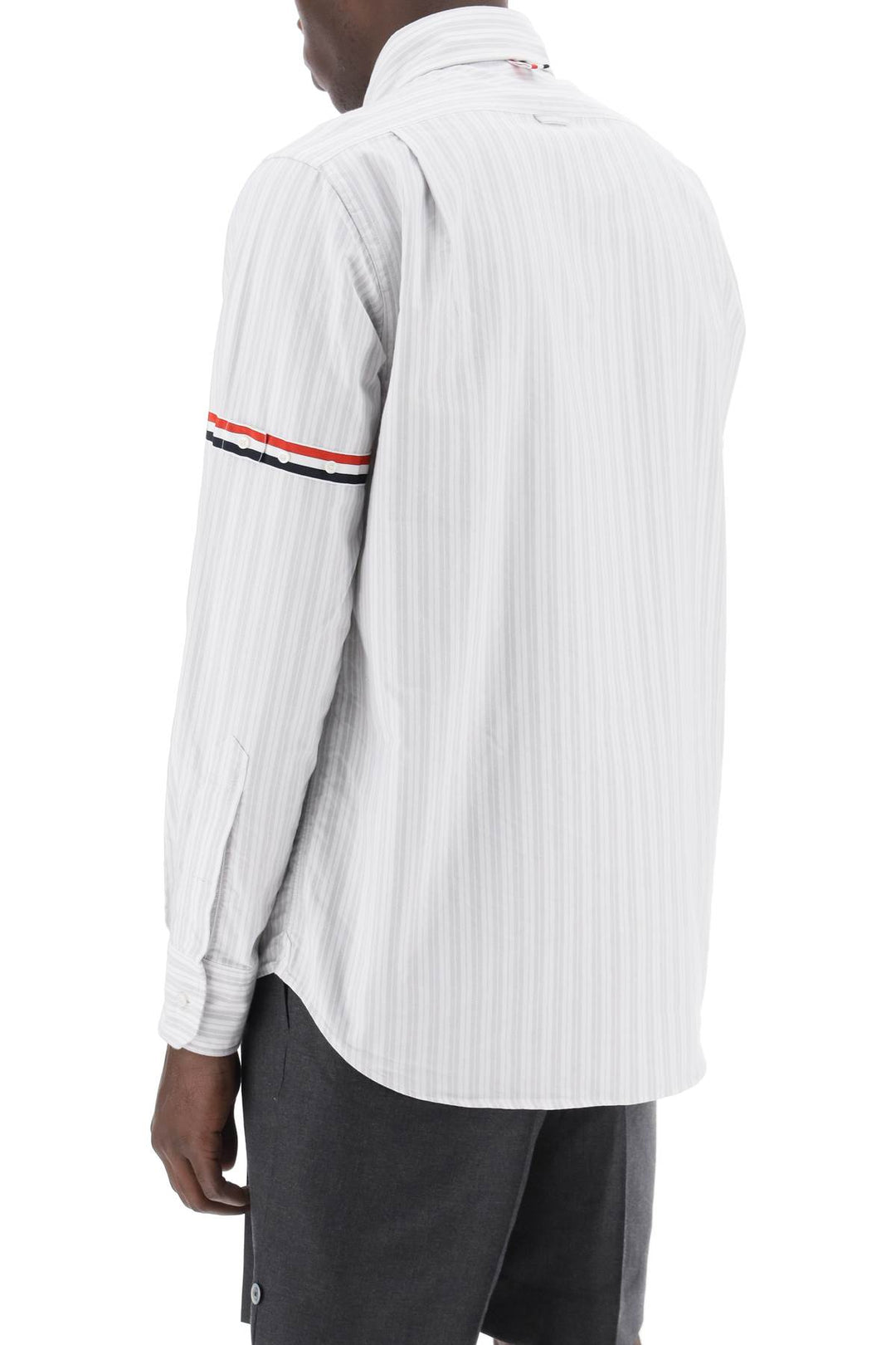 Striped Oxford Shirt - Thom Browne - Men