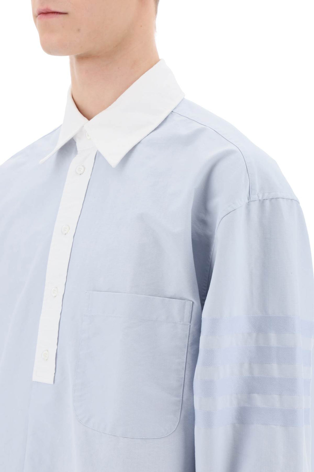 4 Bar Oxford Shirt - Thom Browne - Men