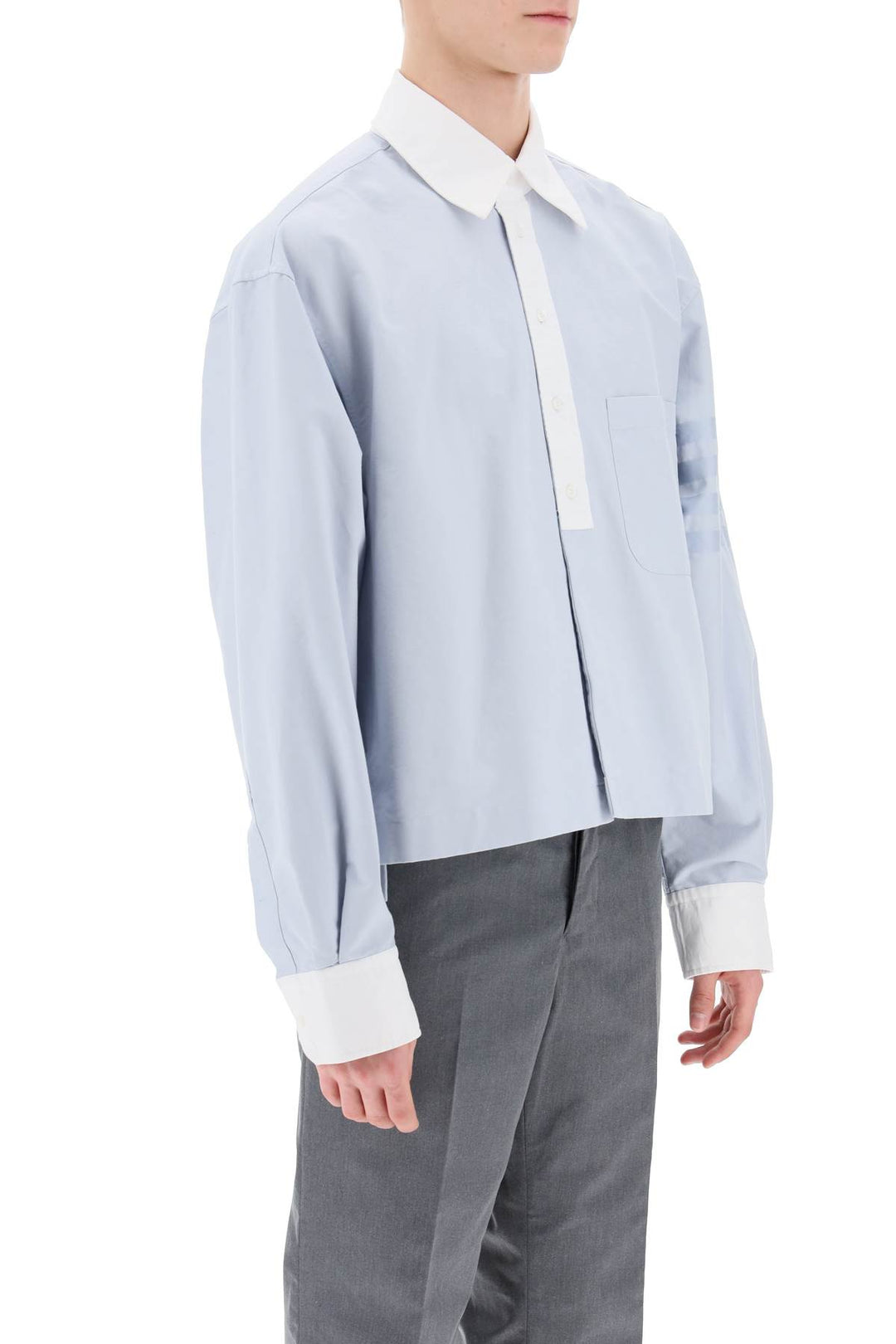 4 Bar Oxford Shirt - Thom Browne - Men