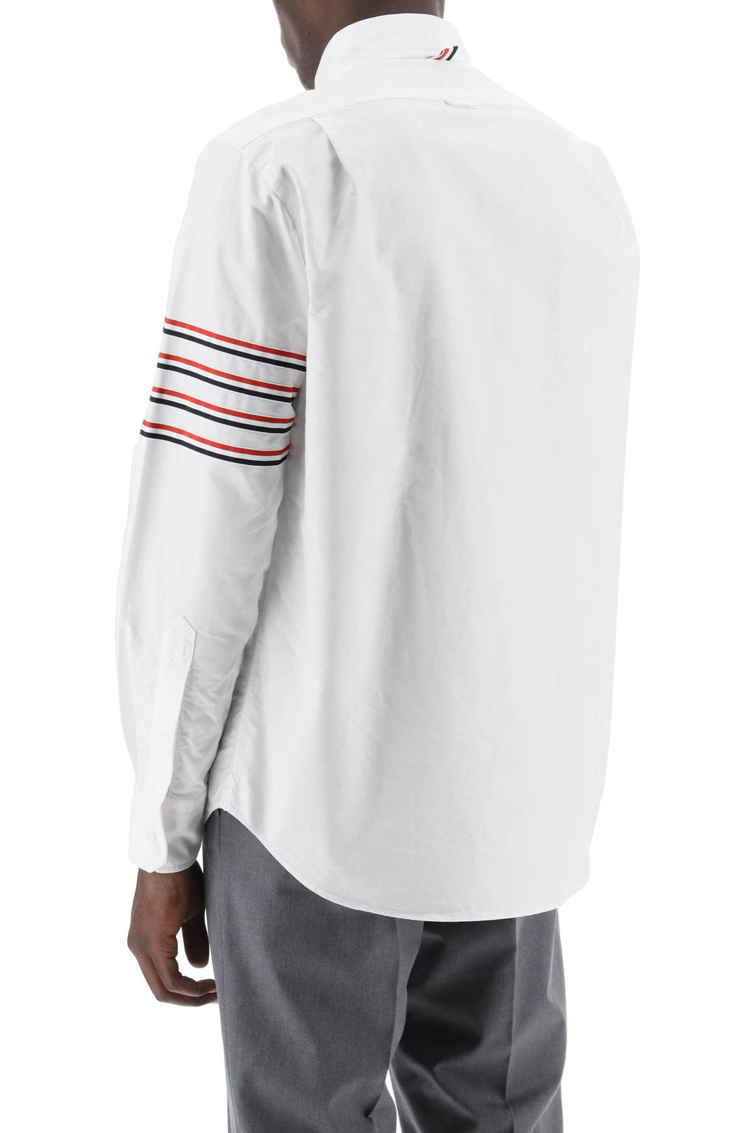 Tricolor 4 Bar Shirt - Thom Browne - Men