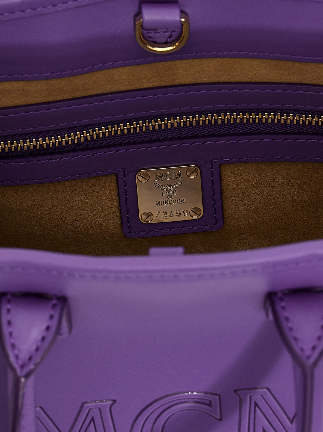 Munchen Tote Bag Purple